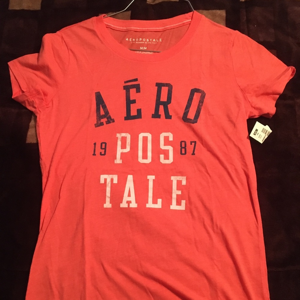 Coral color t-shirt